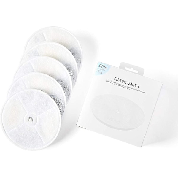 Petkit Filterpatron 5 stk For bruk på Eversweet 2.0 & 3.0 & Cybertail Vannfontener