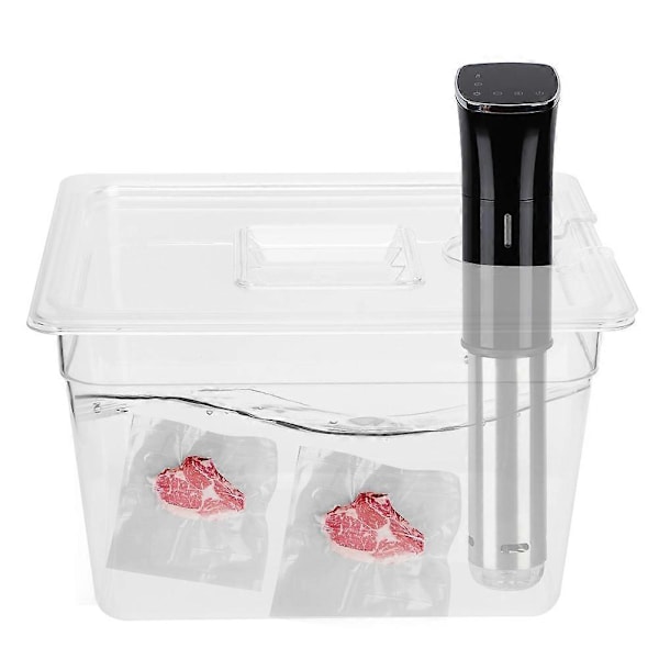 Sous Vide Behållare 11L med Lock för Precisionsmatlagning