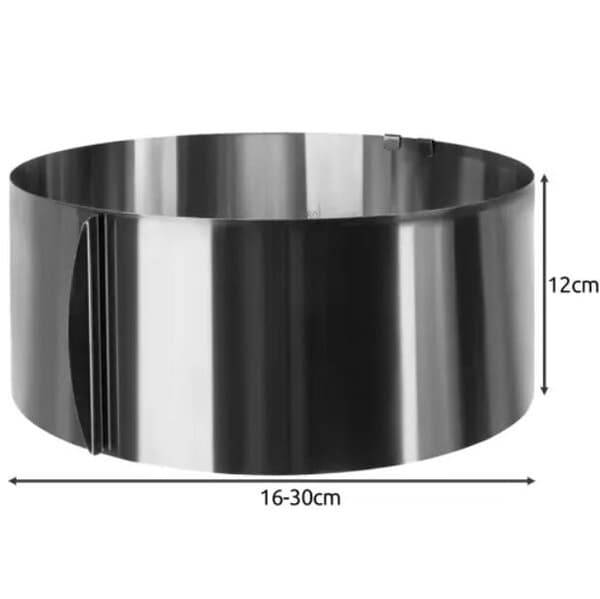 Kakeform, justerbar 16-30cm