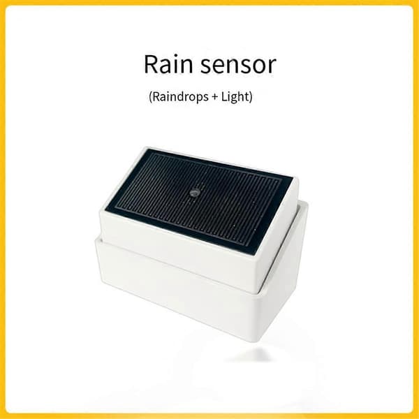 Tuya Zigbee Rain Sensor 2-in-1 Light Detector Rainwater Detector Supports Tuya APP Remote Control