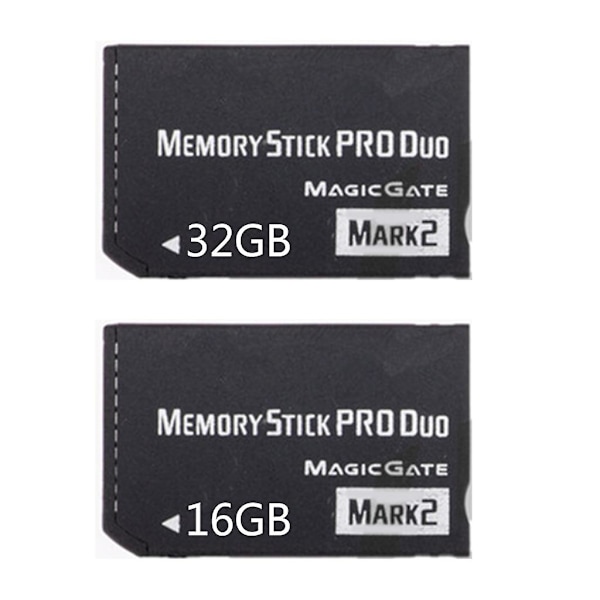 Memory Stick Pro 4GB/8GB/16GB/32GB MS PRO Duo Muistikortit Pelikortit Suuri Kapasiteetti
