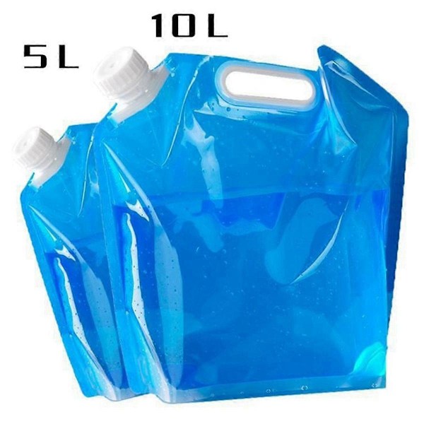 Ispåsar för Isbad, Isbad Fryspåse med Stor Kapacitet, 5L Ispåsar för Isbad, Vikbara Påsar för Isbad 4PCS