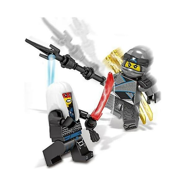 Sæt med 24 stk. Ninja Mini Figurer