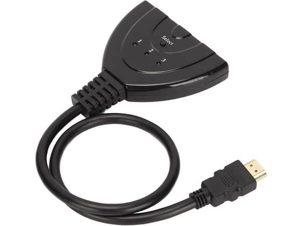Duorem HDMI 3i1 3 porte, 4k, 50 cm
