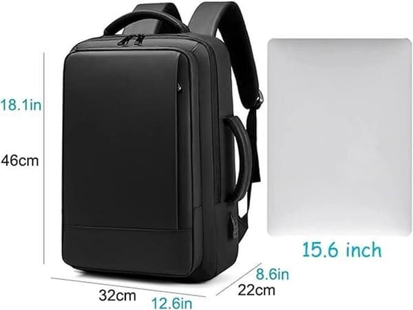 Laptop-ryggsekk, grå