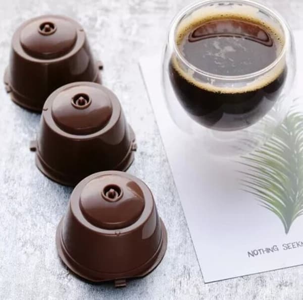 Dolce Gusto gjenbrukbare kaffekapsler, 6 stk.