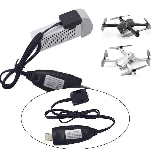 Rc Drone USB-oplader Batteri Opladningskabel 60cm Til X500 X30 Z6 Dele