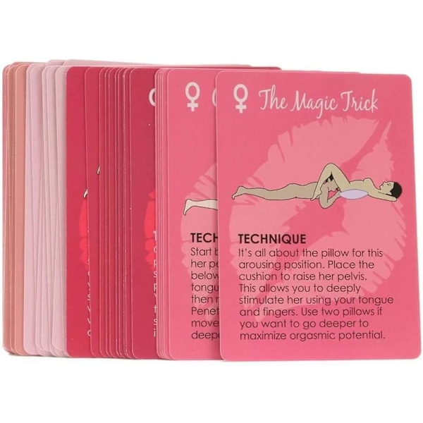The Oral Sex Card Game, Sexy Kuponger Voksen Par Spill Kort Spill