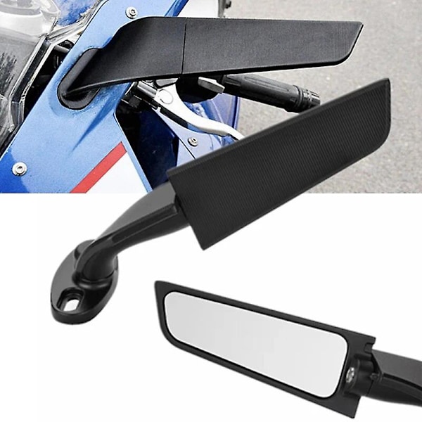 Motorcykelspegel Modifierad Vindvinge Justerbar Roterande Backspegel Moto Tillbehör för YAMAHA YZF R6 R1 R25 R3 R125 R15