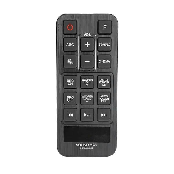 Fjernkontroll for lydplanksystem COV33552428 SPH2B-P SH2 SH3B SPH3B-W