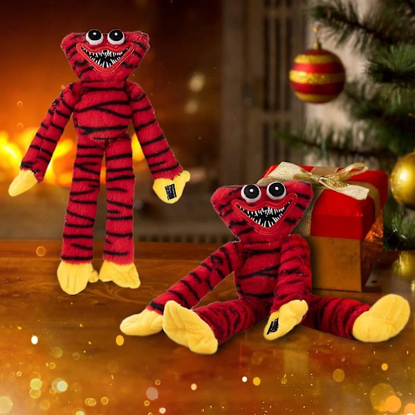 Huggy-wuggy Plyschleksaker, Poppy-playtime Huggy-wuggy Födelsedagspresenter, Skräckplyschleksak Halloween, Mjukt Gosedjur Plyschdocka För Flickor, Pojkar Red