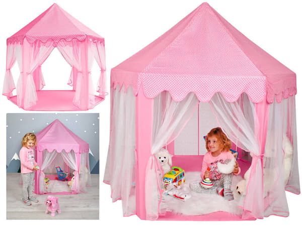 Børnetelt, pink