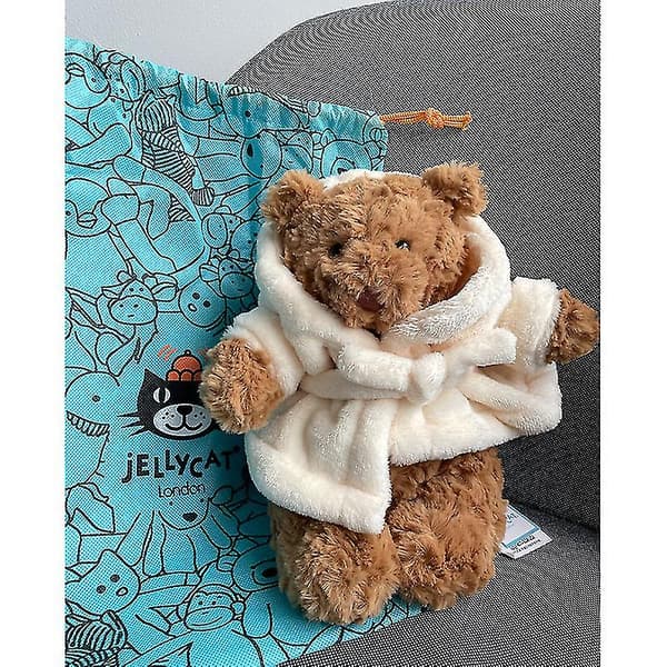 Kosedyr Bartholomew Bear Badekåpe MEDIUM - H26 X B12 CM