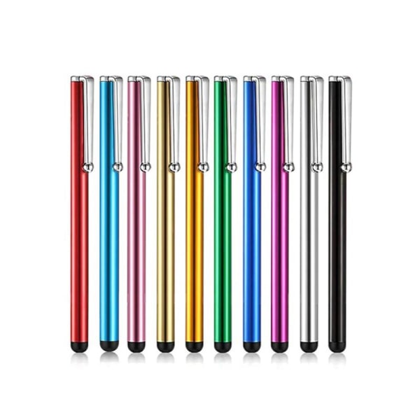 10x Stylus / touch pen / stylus til mobil & tablet Multicolor