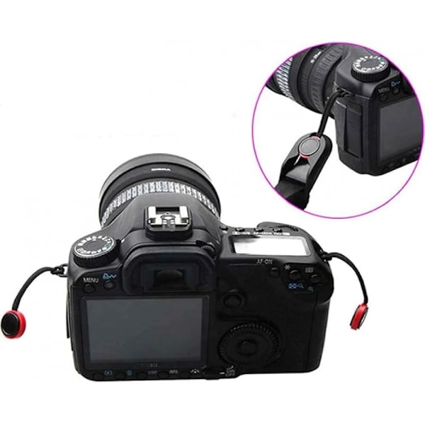 Snabbkoppling DSLR Justerbar Kameramanschett handledsrem Armband Sling Axelrem