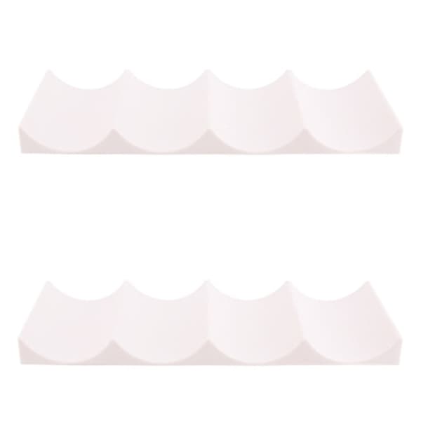 2-pack Vit Plast Vinflaskhållare