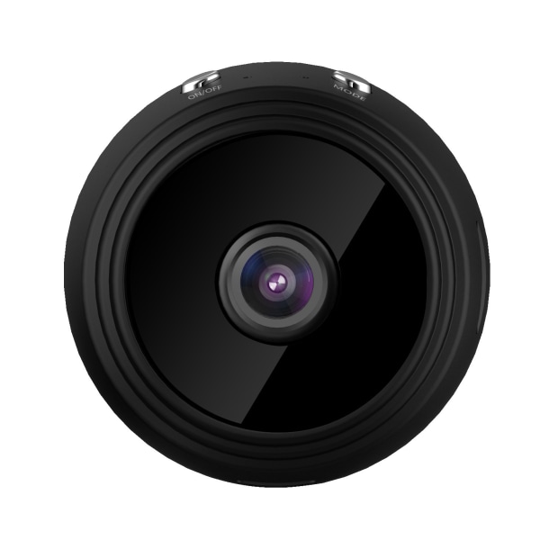Mini spionkamera, paket med 1 1080P trådlös övervakningskamera med vit