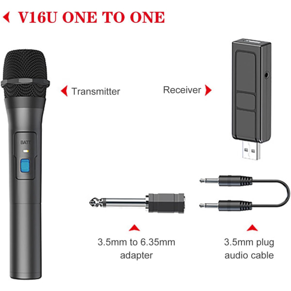 Hög ljudkvalitet trådlös bluetooth mikrofon lämplig för kar