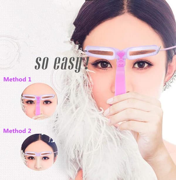 8 Set Eyebrow Shaping Stencils Eyebrow Stencil Kit