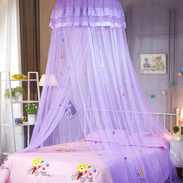 Prinsessans Myggnät, Sänghimmel (Lila)