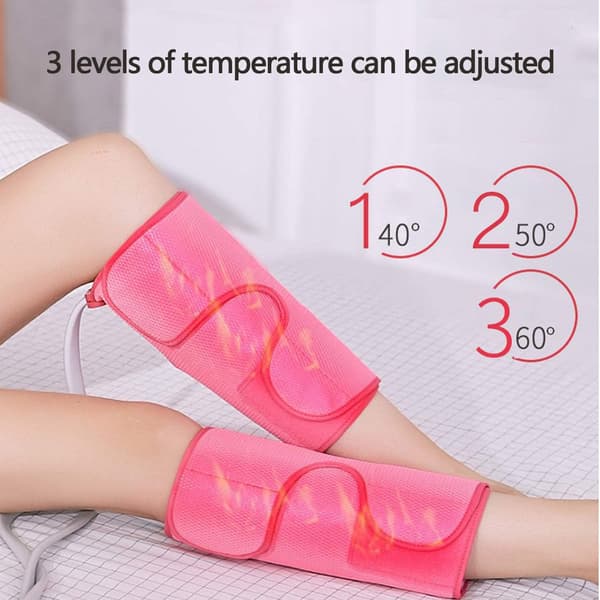 (Rosa) Knäskada Spasmmassager Lindrar Ledvärk