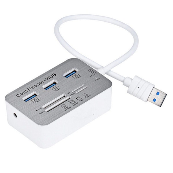 Multiport-adapter 3 USB 3.0-portar USB-adapter