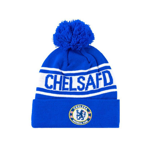 Chelsea Football Club Stickad Mössa Chelsea Blue
