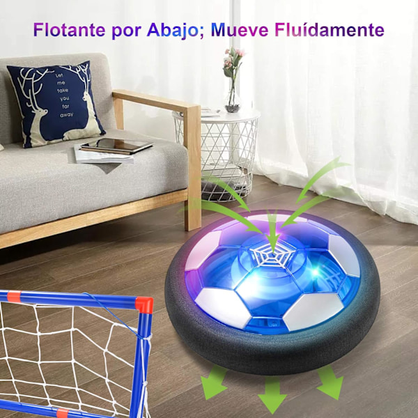 Hoverboll för pojkar & flickor - LED-belyst fotboll