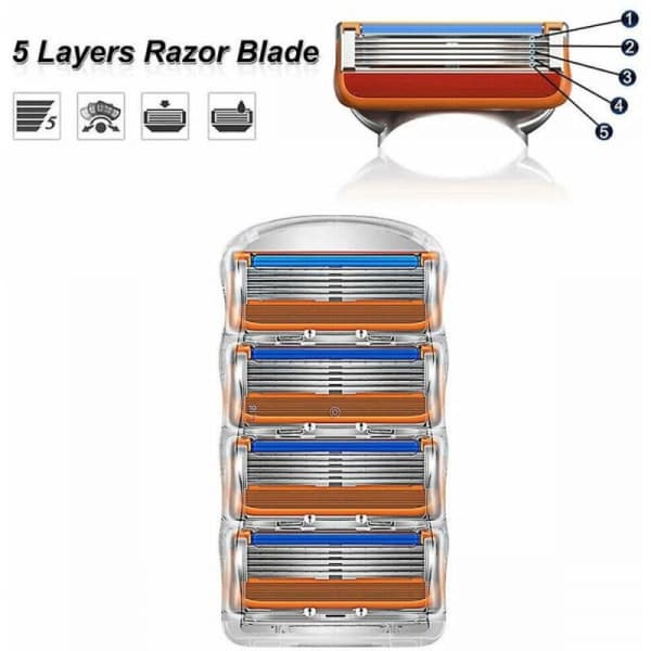 24-pack Rakblad för Gillette Fusion Proglide Power
