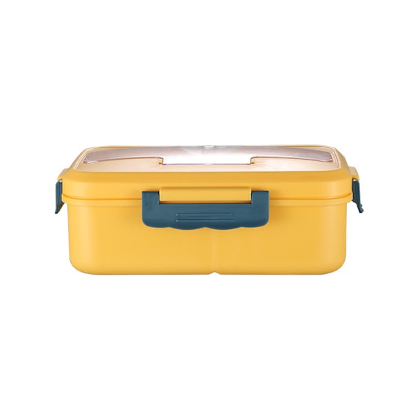 Lunchlåda - Brödlåda - Förvaringsbehållare - Lunchlådor - Miljövänlig - Tillverkad av vetestraw - BPA-fri - Med lock -