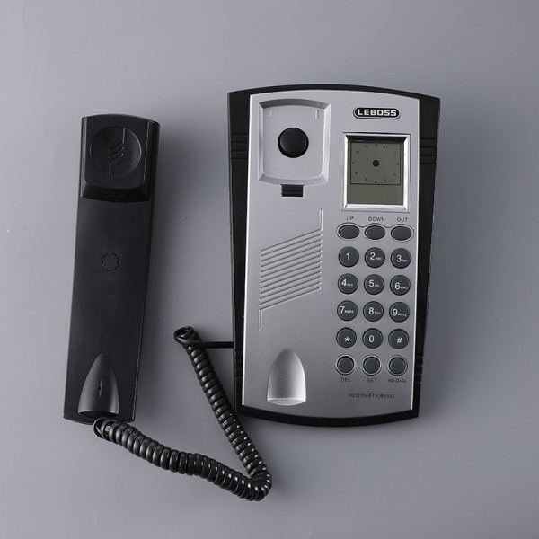 Sladdtelefon Liten hemtelefon Fast telefon med uppringare