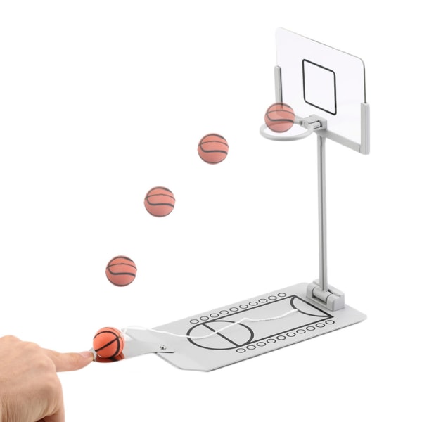 Basket Hoop Toy Miniatyr Office Desktop Ornament Dekoration