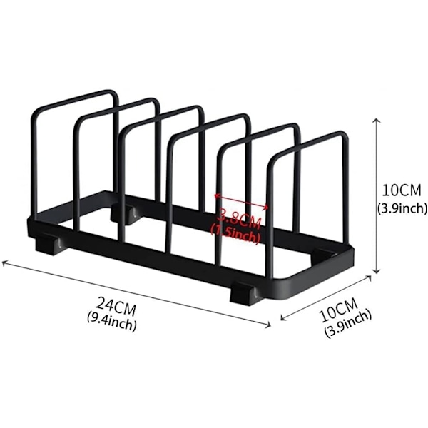 Diskställ - Diskställ - Bestickhållare - Svart - Diskställ Torkställ - Köksredskap - Tvätt/Torkning - Diskställ
