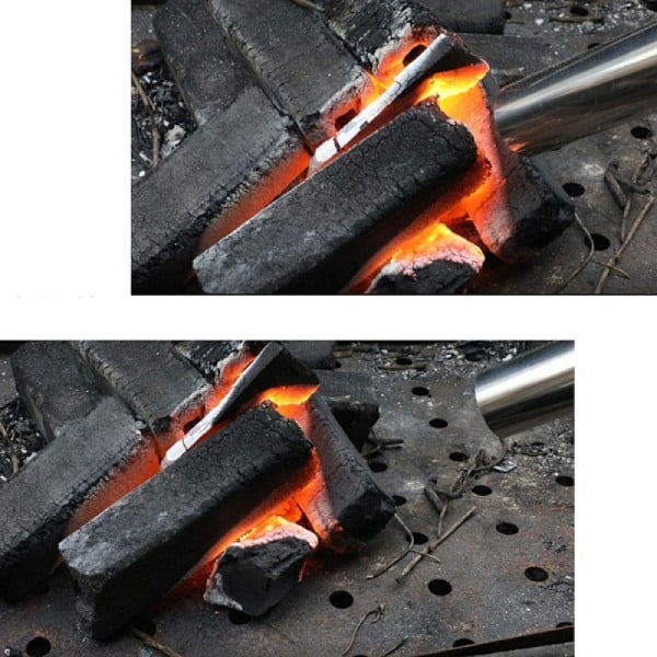Blåsare, uppblåsbar docka grillspis fläkt med hög luftvolym