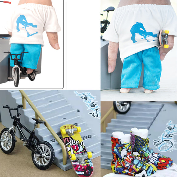 Finger cykel finger scooter leksak barn present