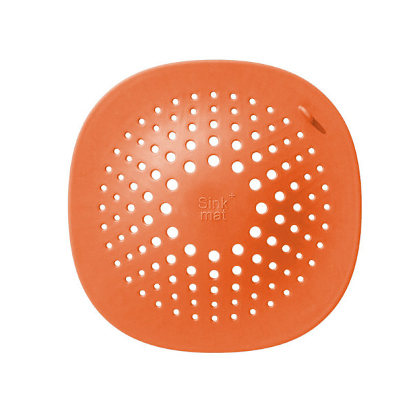 Orange Köksvask Plugg Avlopp Filter/Golvavlopp Anti-Igentäppning Hårfilter