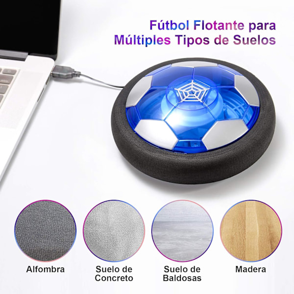 Hoverboll för pojkar & flickor - LED-belyst fotboll