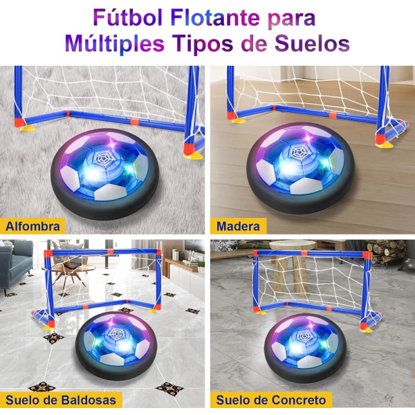 Hoverboll för pojkar & flickor - LED-belyst fotboll