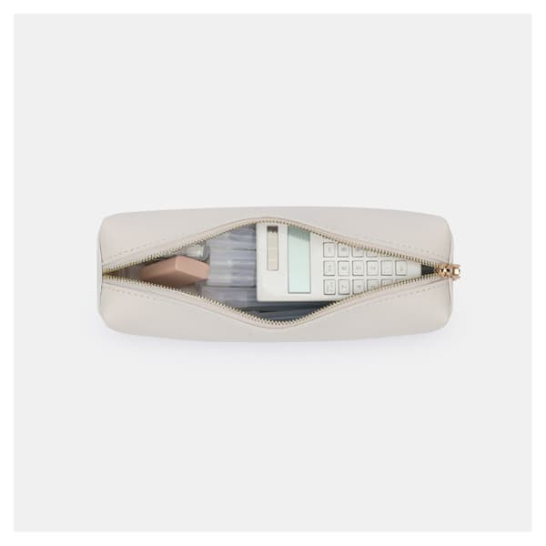 Pennfodral i PU, beige