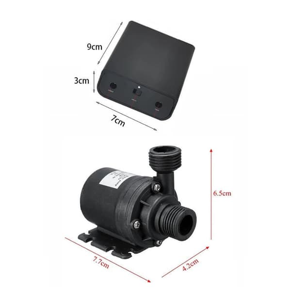 Solpanel-driven vattenpump 50w 800l/h, dammträdgårds akvariumpumpstillbehör