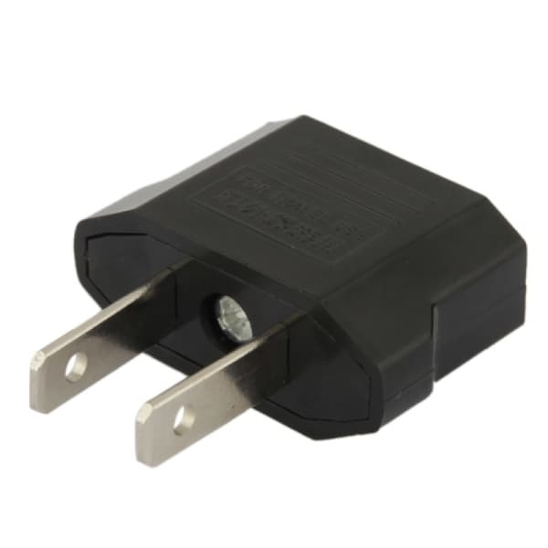 3 st reseadapter US, EU till US-kontakt