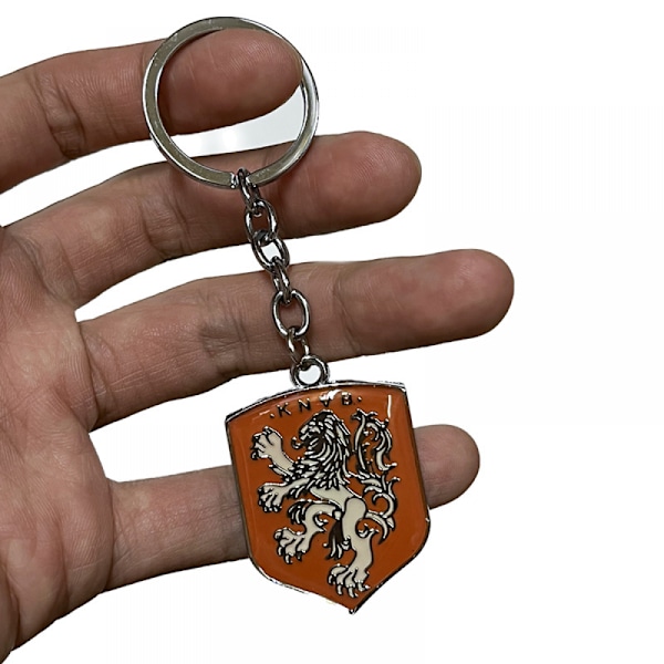 Nyckelring för England Logo, National Football Team Logo Alloy Keychain
