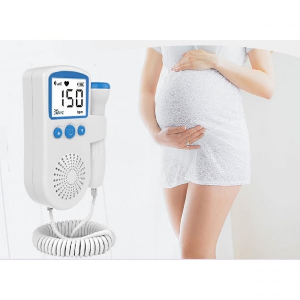 Fetal Doppler för fosterljud - Hjärtfrekvensmätare