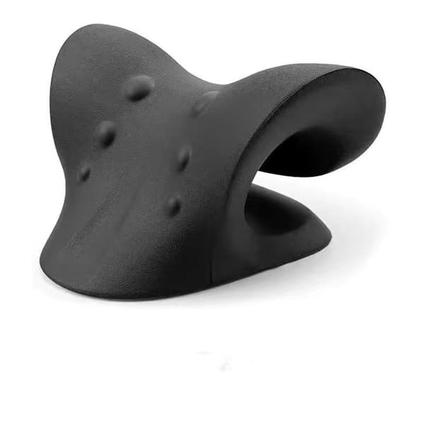 Svart nacksträckare nacksträckare nacksträckare nackkudde kudde