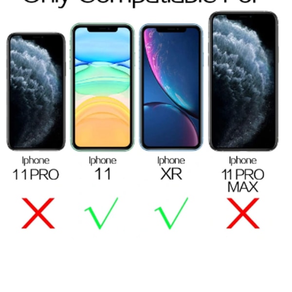 3-pack - Super Härdat Glasskydd för iPhone 11