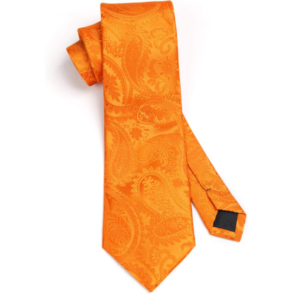 Solid Paisley Slipstøs til Mænd Næseklæde Vævet Klassisk Blomster Mænds Slip & Lommetørklæde Sæt Bryllup