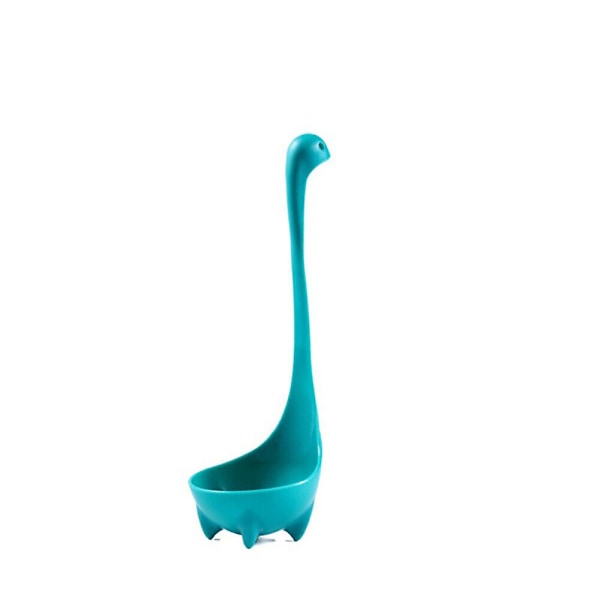 3 stk Kjøkkensuppeøser Loch.ness.monster Design Oppreist Dinosaur Sked Verktøy Blue