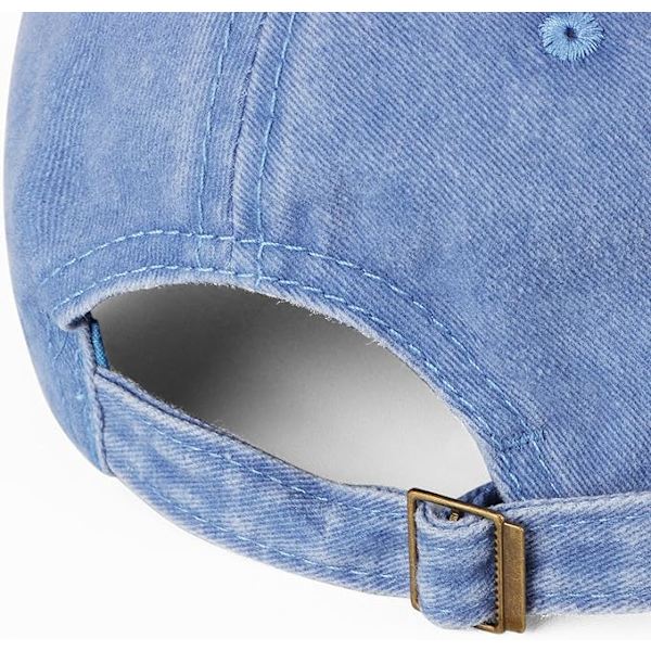 YouGa Baseball Cap til Mænd - Peak Broderi Baseball Hatte, Klassisk Vasket Afslappet Cap Vintage Dad Cap Trucker Caps Justerbar Åndbar Sommer Solhat