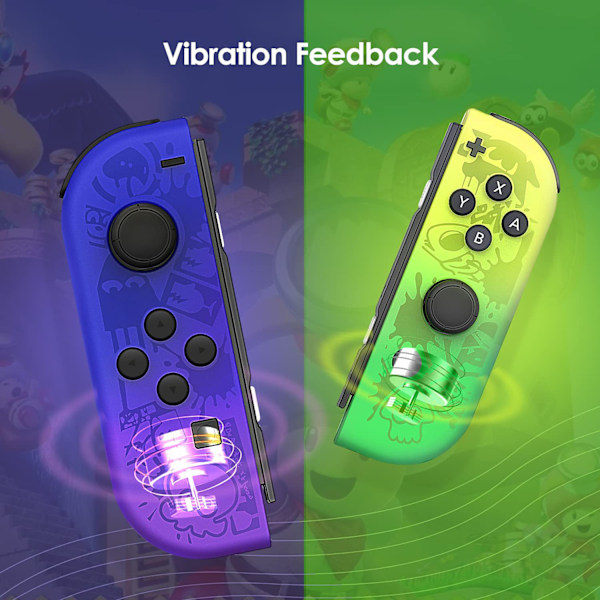 Nintendo Joy-Con (V/H) - Lila/Orange Lila/Orange Purple/Orange
