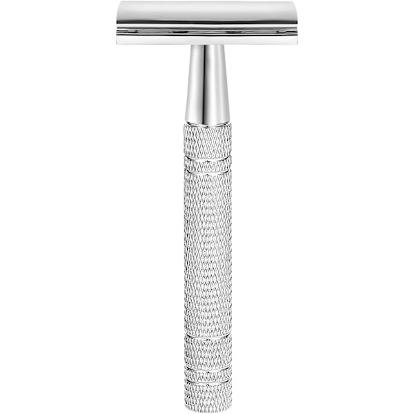 Single Blade Razor, Double Edge Safety Razor Metal Manual Razor for Hair Removing